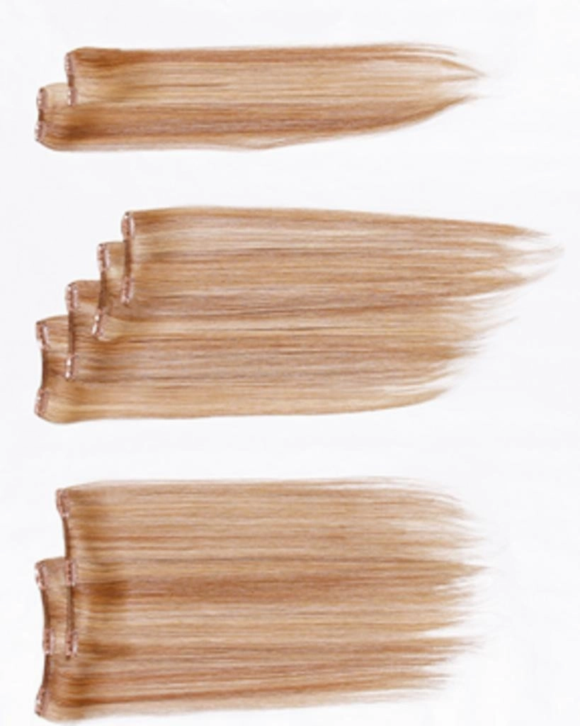 16" 8 Piece Straight Hair Extensions
