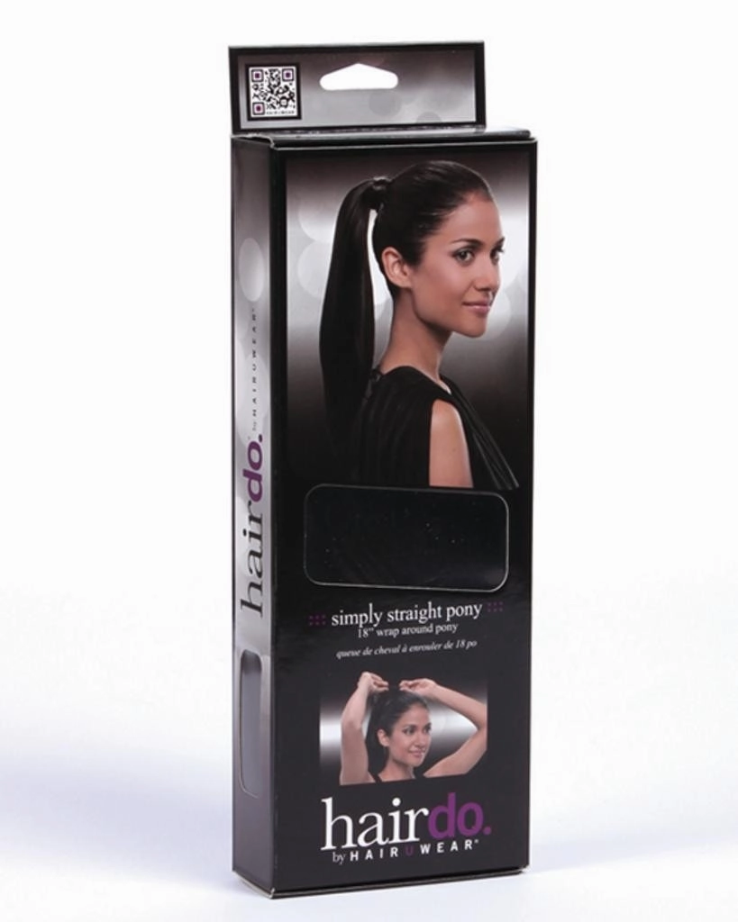 18 inch Simply Straight Pony Tail Wrap