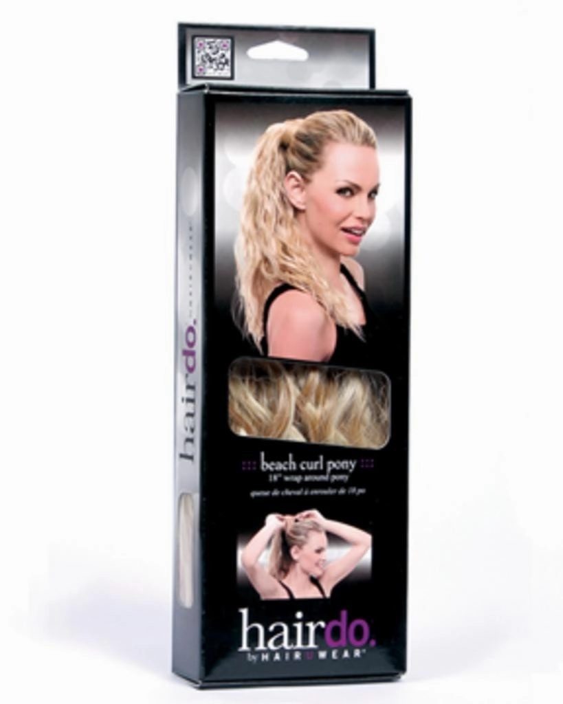 18" Simply Wavy Pony Tail Wrap Around