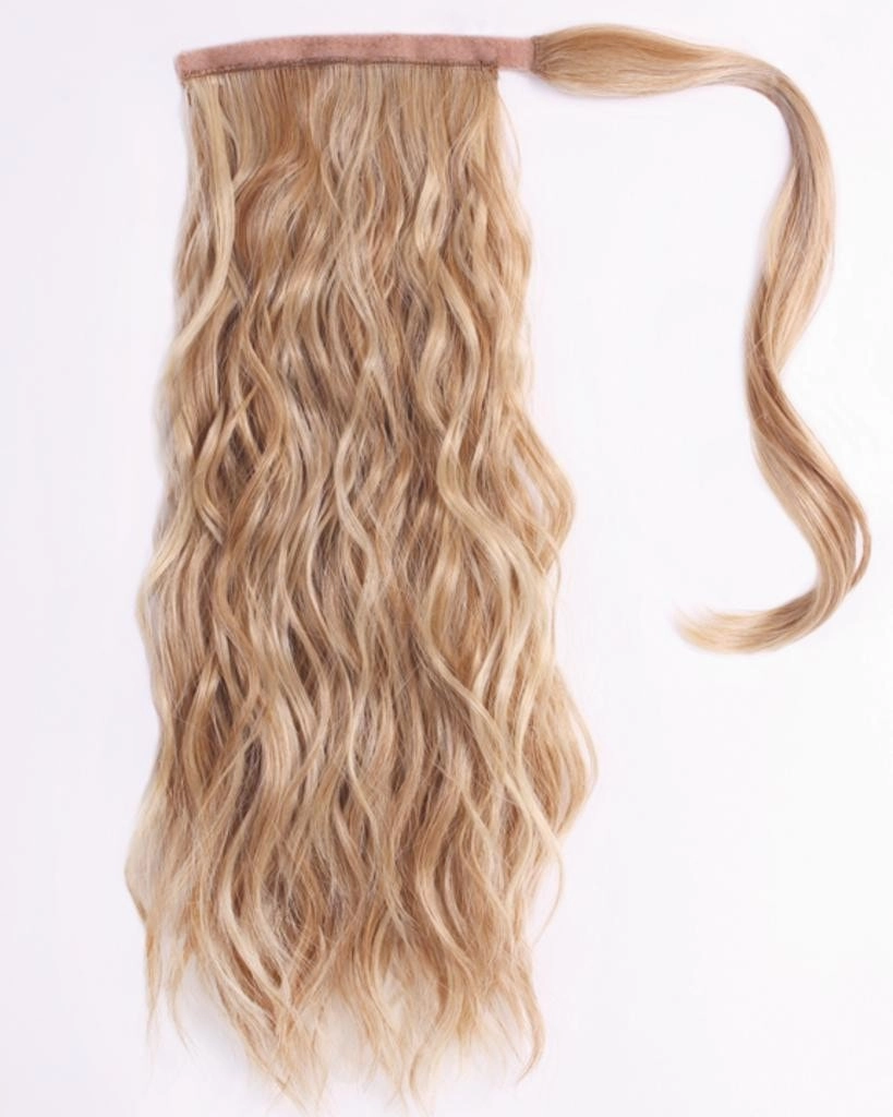 18" Simply Wavy Pony Tail Wrap Around