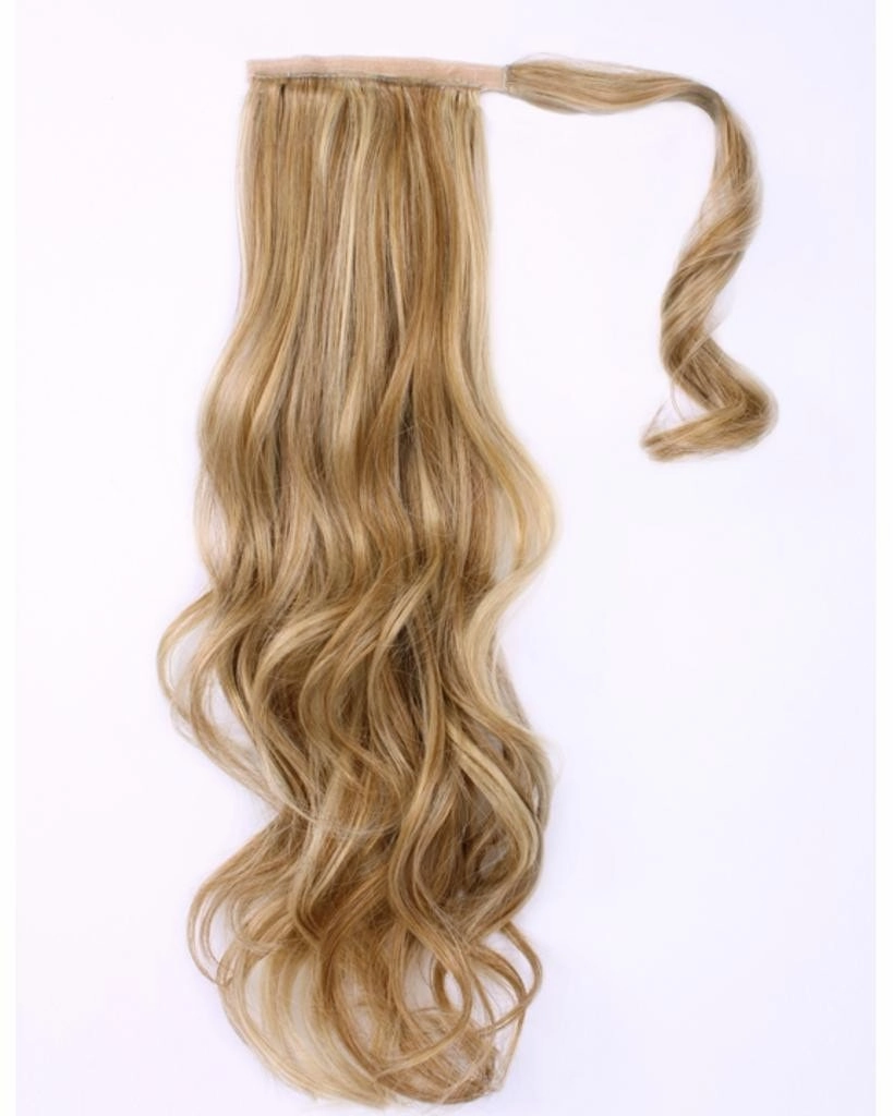 23" Wrap Around Long Wavy Pony