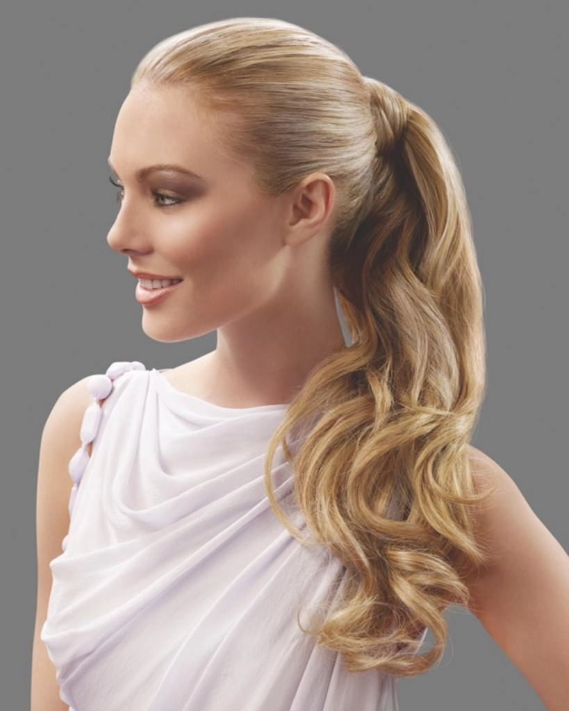 23" Wrap Around Long Wavy Pony