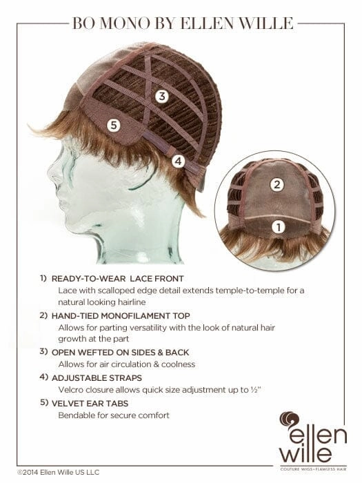 Accessories_Ellen Wille_Wigs Bo Mono Synthetic Wig by Ellen Wille