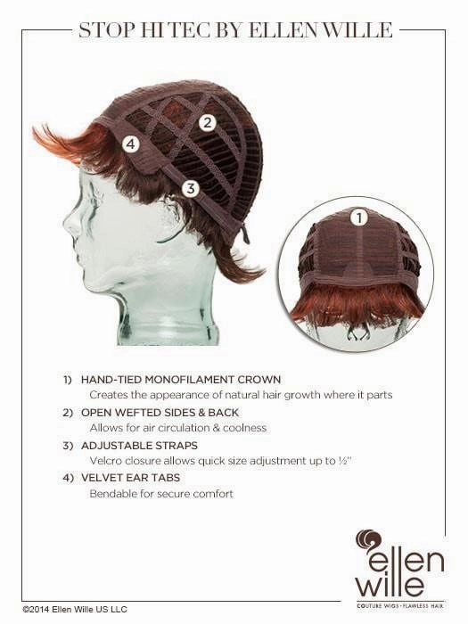 Accessories_Ellen Wille_Wigs Stop Hi Tec | Short Synthetic Wig (Mono Crown)