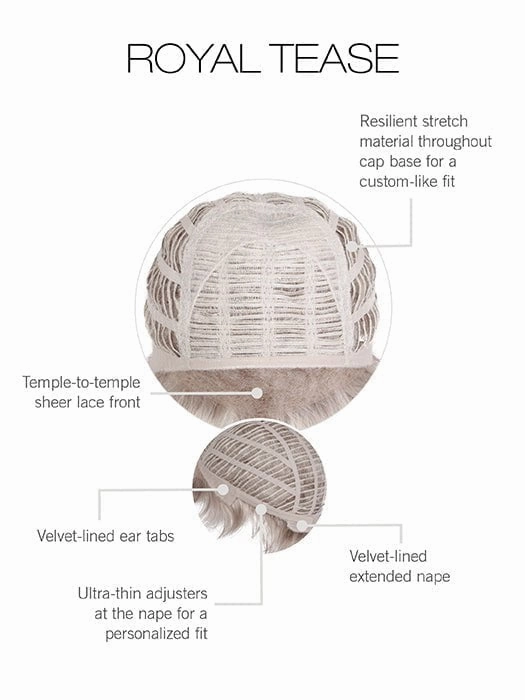 Accessories_Gabor_Wigs Hairpieces Royal Tease | Synthetic Lace Front Wig (Basic Cap)