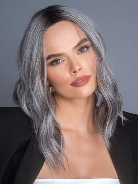 Accessories_Rene Of Paris_Wigs Hairpieces High Heat Mid Wavy Topper | Synthetic Hair Topper (Lace Part)