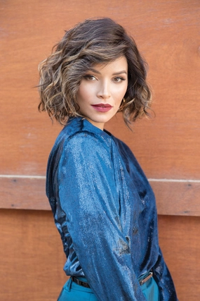 Adeline <br>Synthetic Lace Front with Lace Part Wig