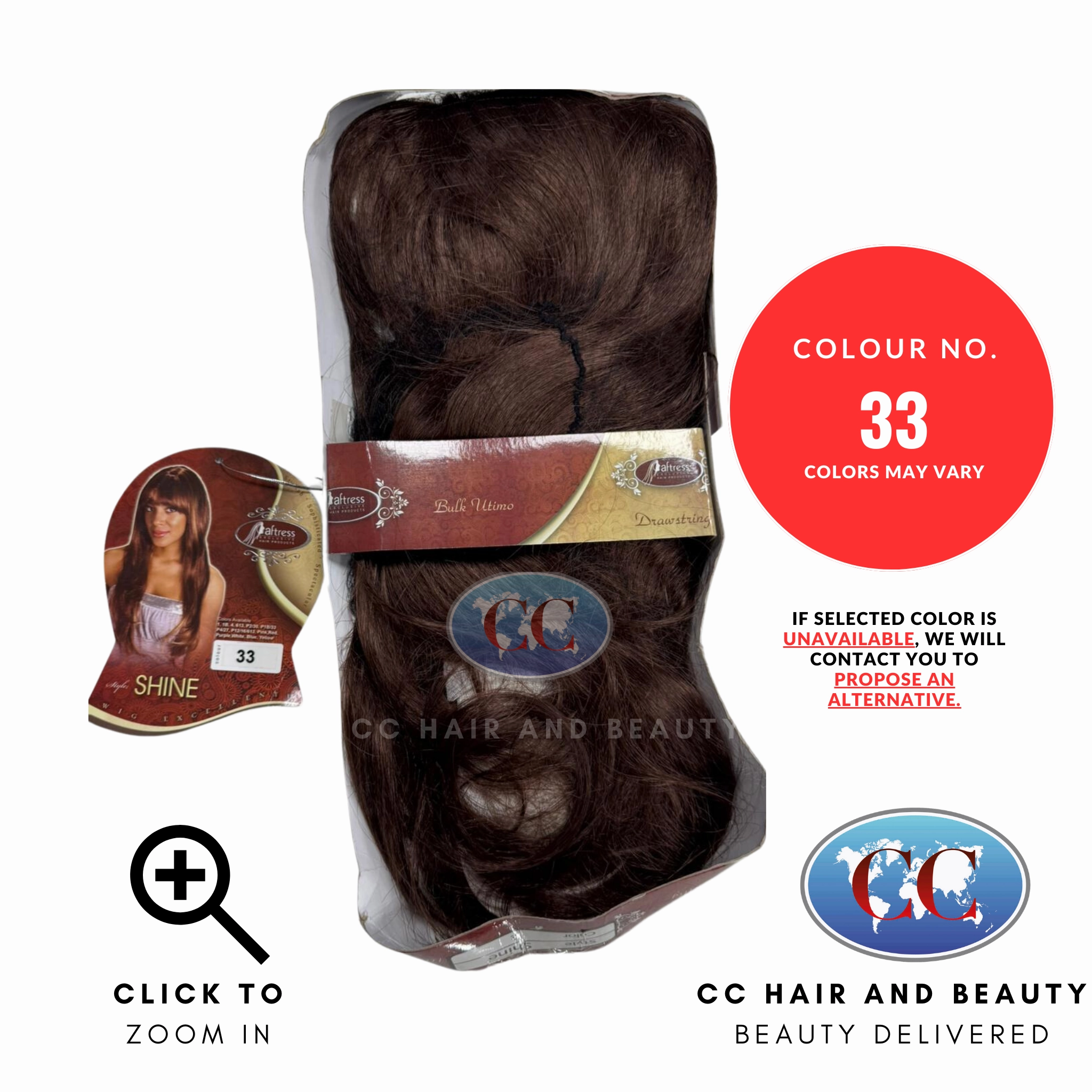 Aftress Synthetic Hair Wig - Shine