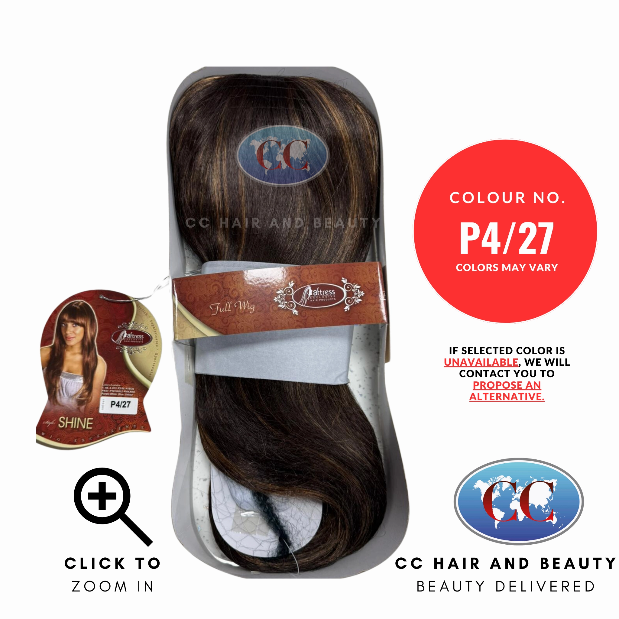 Aftress Synthetic Hair Wig - Shine