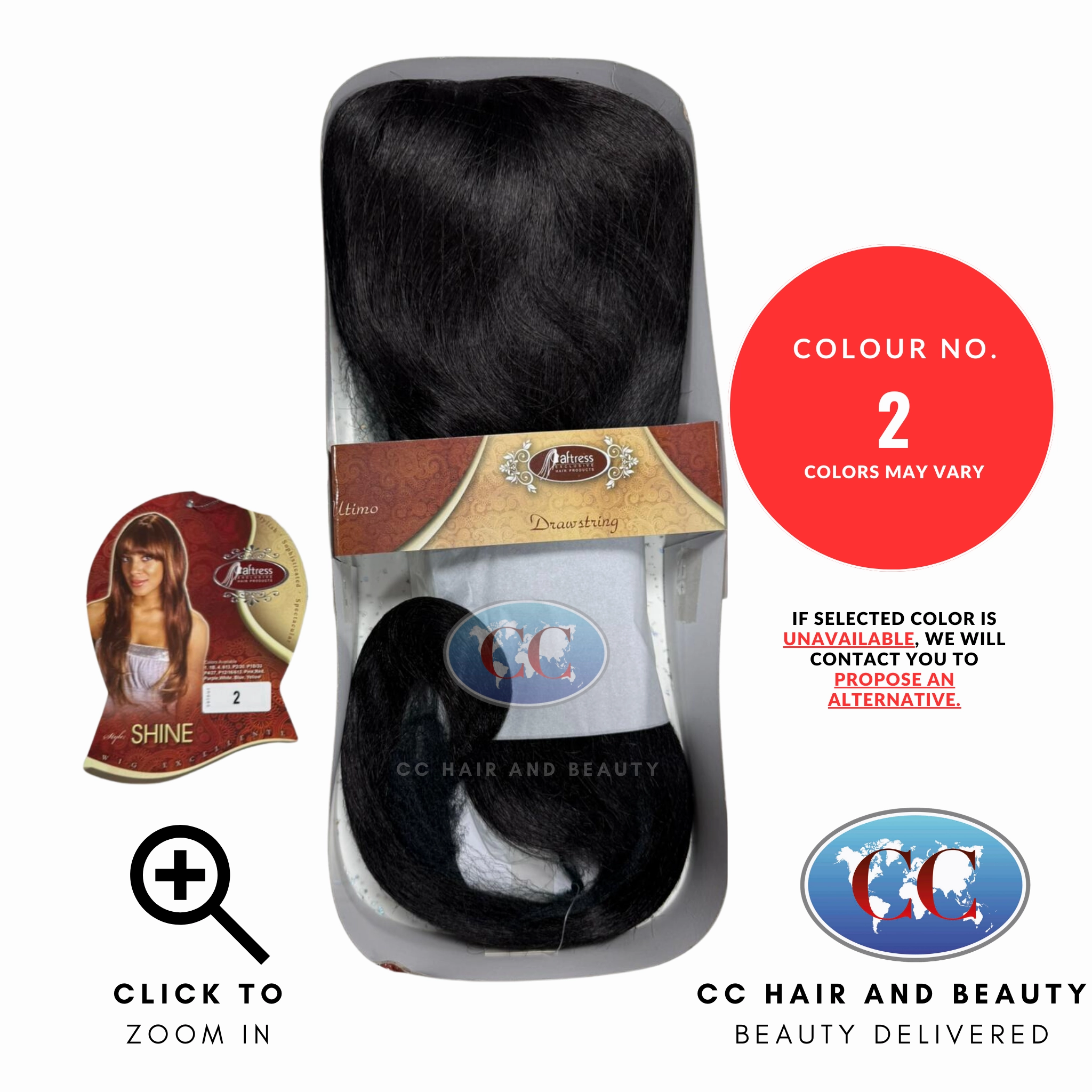 Aftress Synthetic Hair Wig - Shine