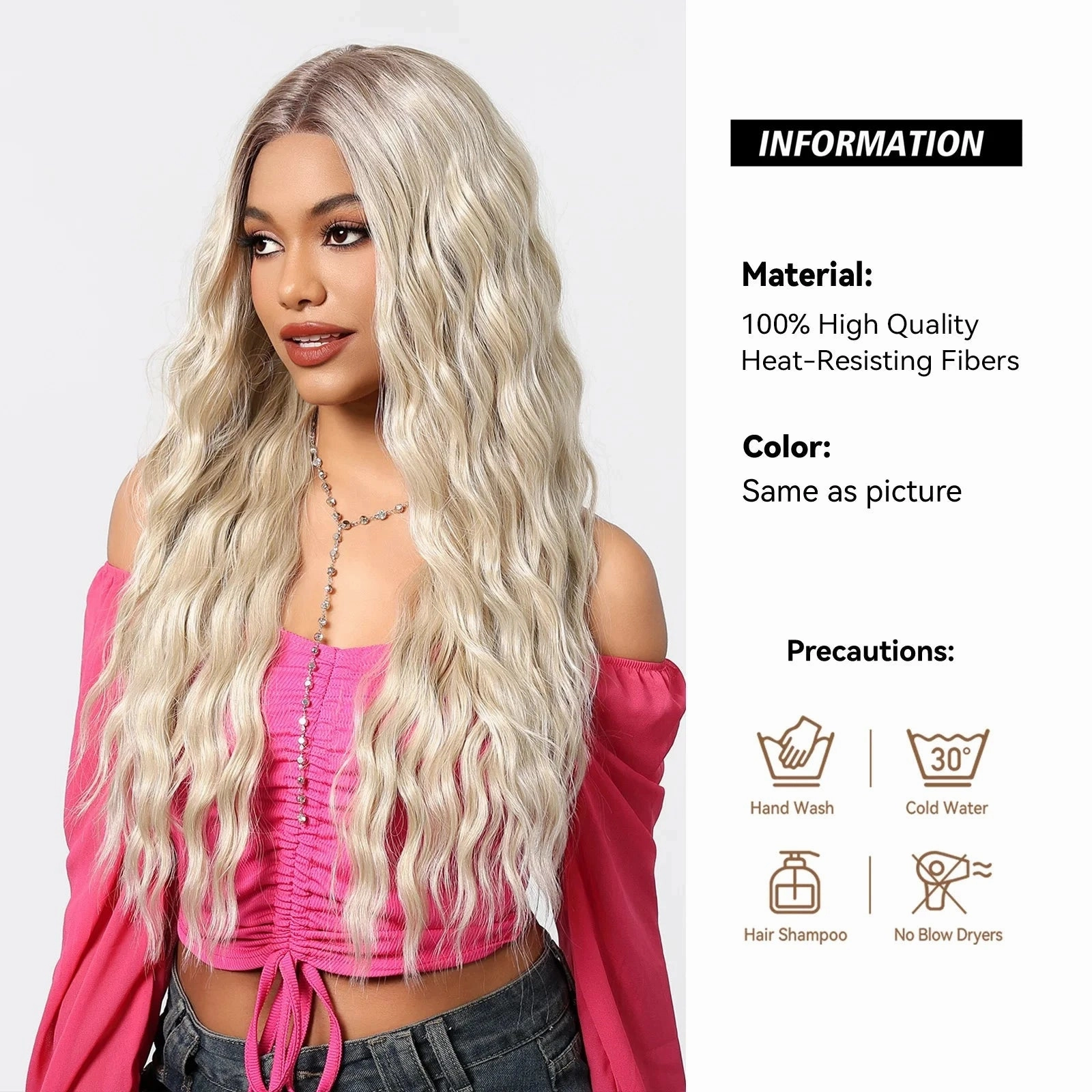 Blonde Platinum Lace Wig