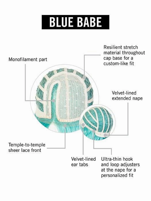 Blue Babe Wig by Hairdo | Synthetic Lace Front (Basic Cap)