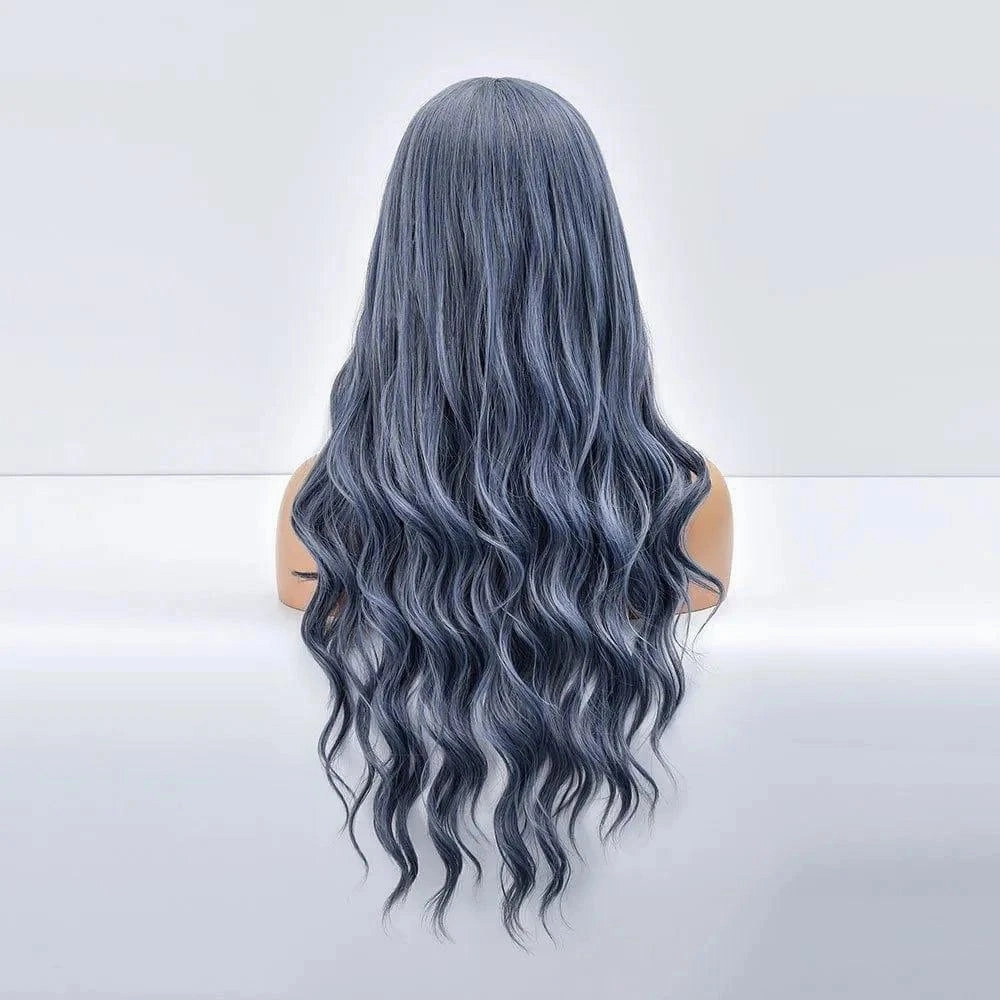 Blue Grey Wig