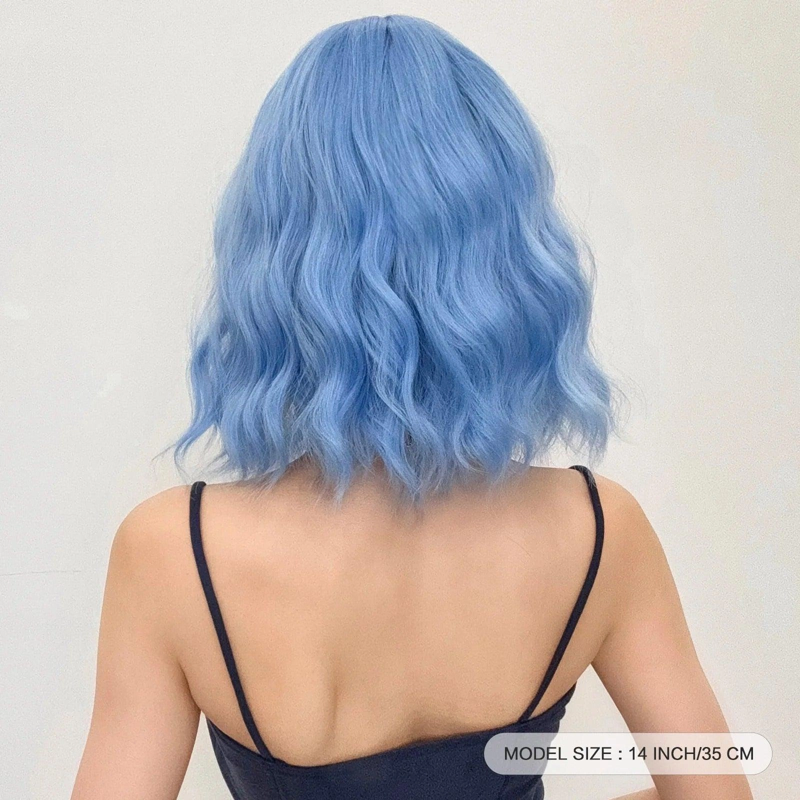 Blue Wig