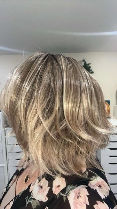 Brenda Collection-Alma short Blonde Bob lace Front wig 13*3  - K111-2430