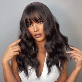 Brown Wavy Wig