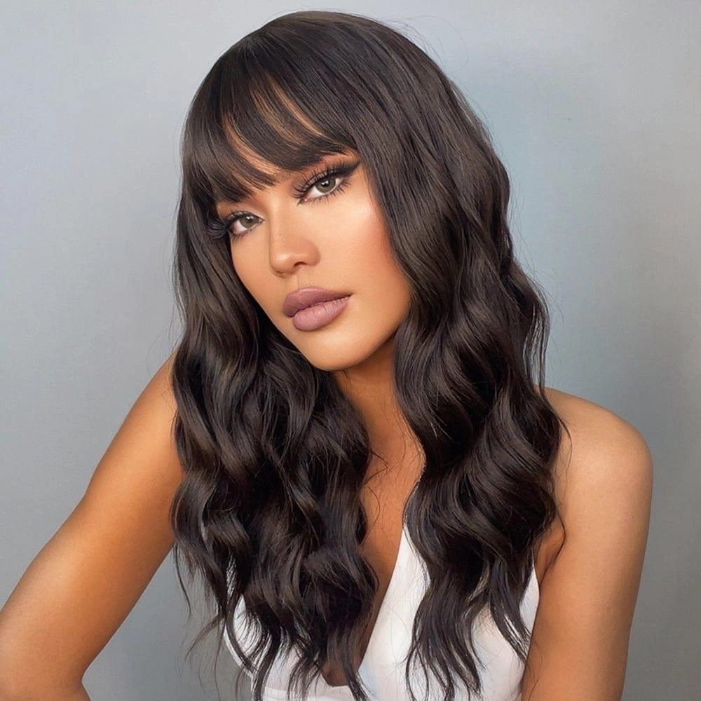 Brown Wavy Wig