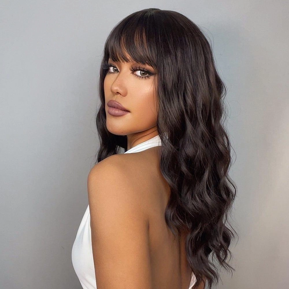 Brown Wavy Wig