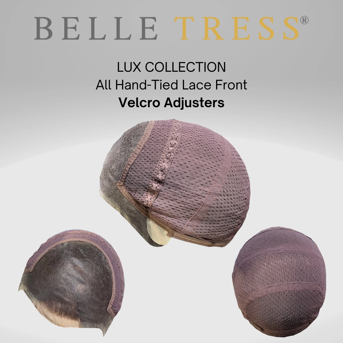 Chloe V  100% Hand Tied - Lux Collection by BelleTress