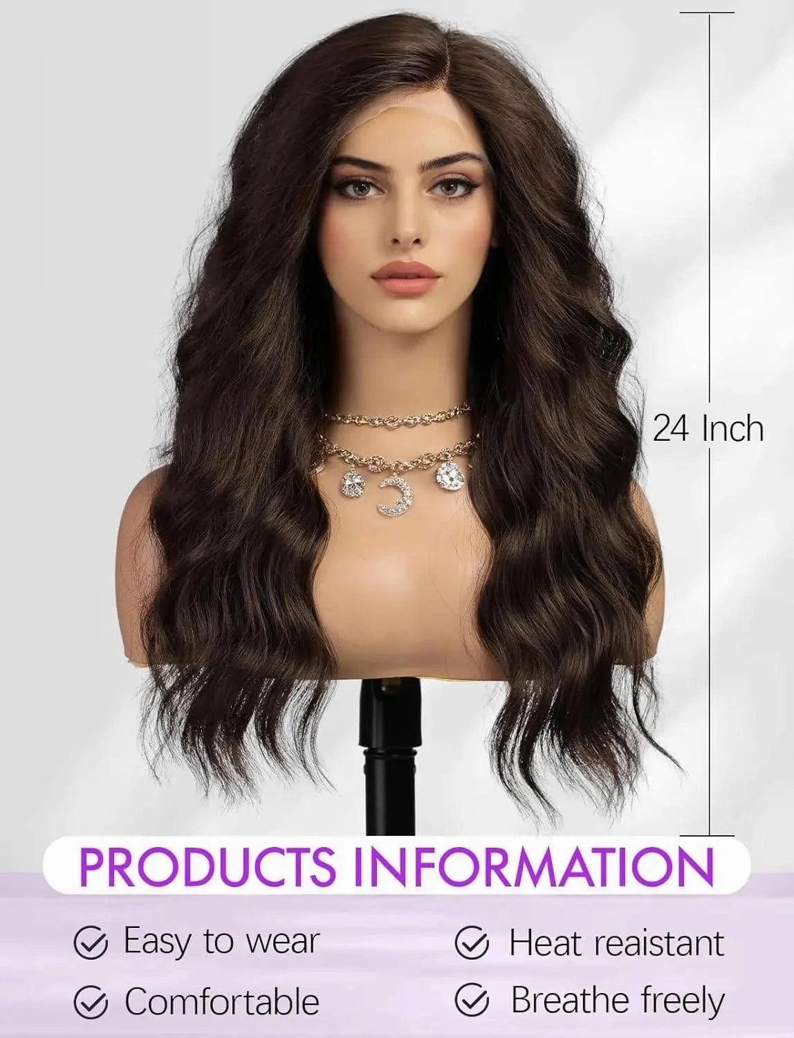 Chocolate Brown Wig