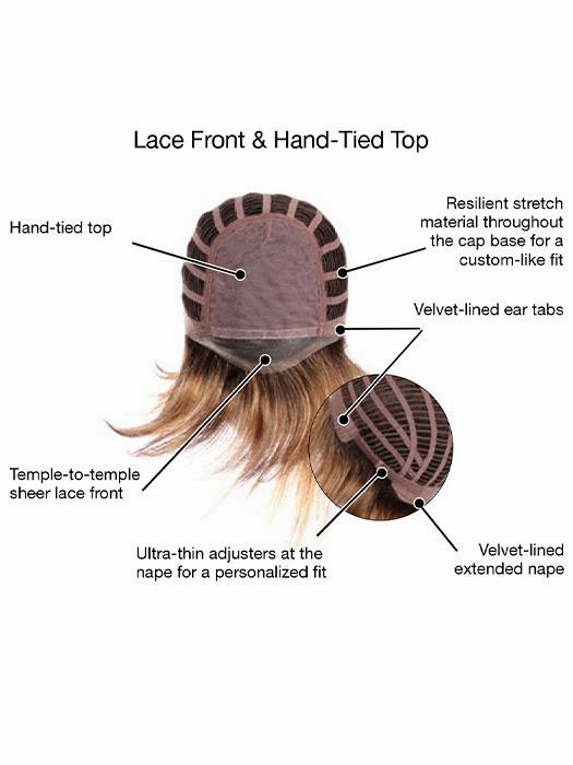 Flatter Me | Synthetic Lace Front Wig (Hand-Tied Top)