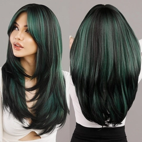 Green Hair Wig