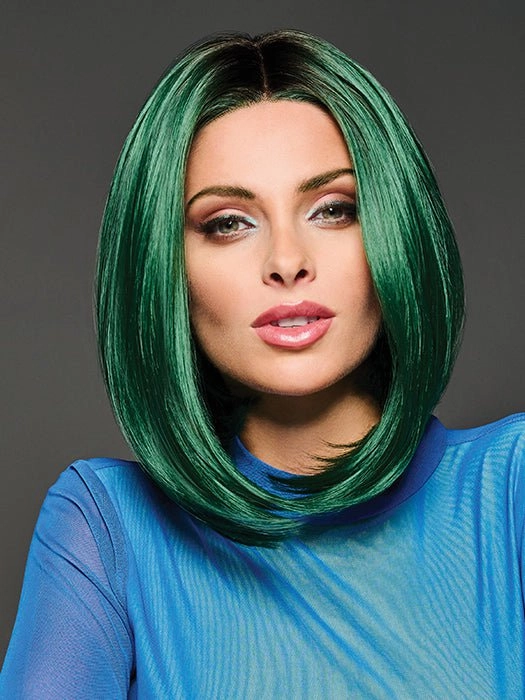 Green IRL | Synthetic Lace Front Wig (Mono Part)