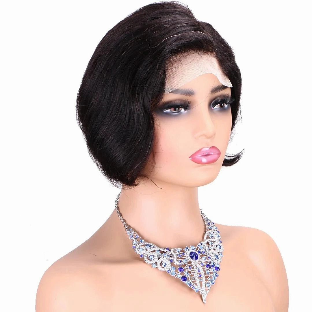 Human Hair Wig Brown