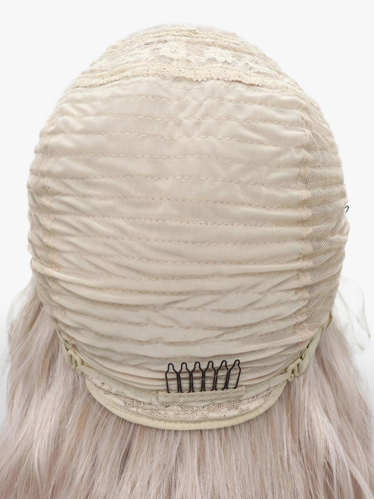 IMstyle Judi 13*4 Ash pink water wave free parting lace front wig-NH17t0-LS08(134)