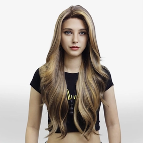 IMstyle Shirley Ginger Brown Big layer lace wig 13*4 free Parting Daily Dating Wig-F100-2445