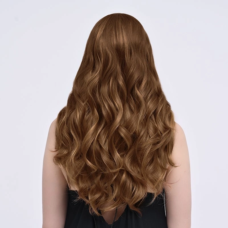 Imstylewigs-Coco-24 inches Skunk stripe brown body wave lace wigs
