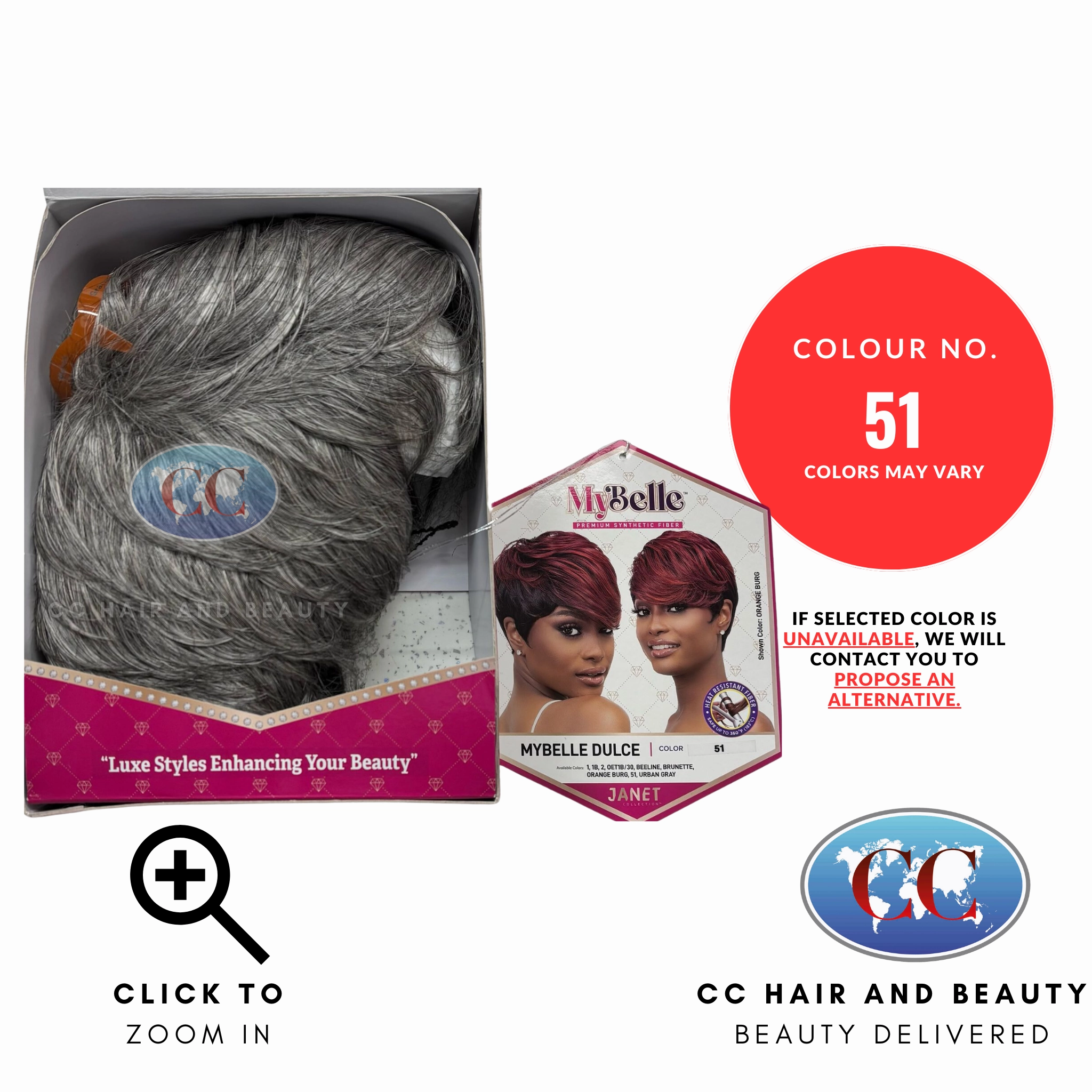Janet Collection  Premium Synthetic Hair Wig - MyBelle DULCE