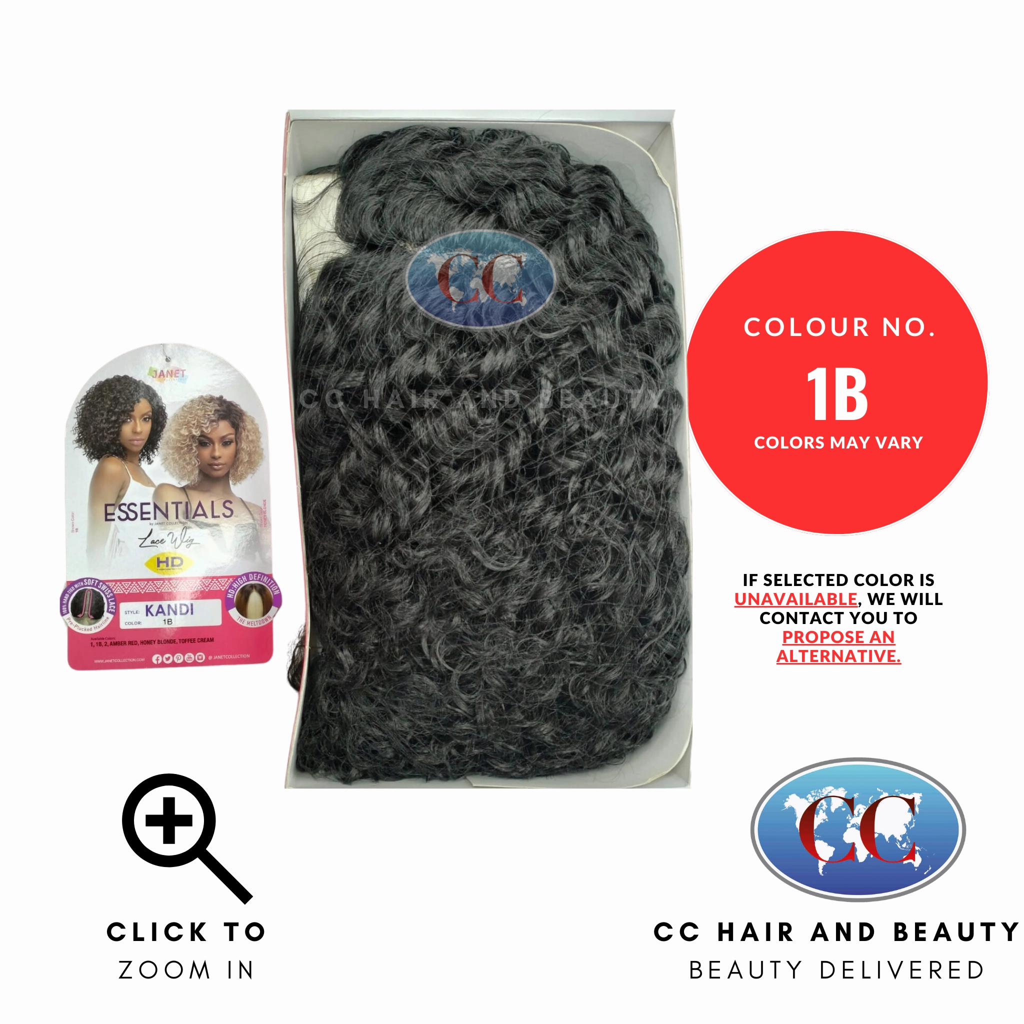 Janet Essentials Hd Lace Wig - Kandi