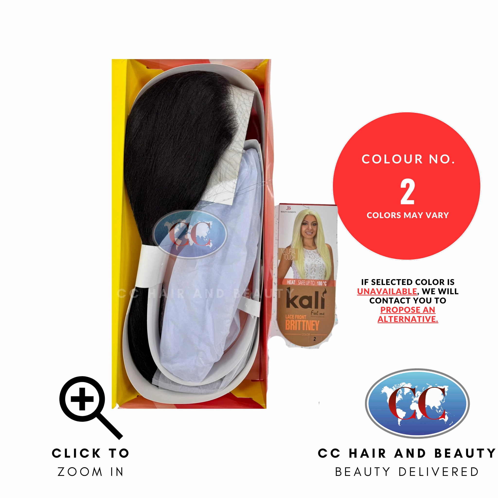 Kali Feel Me Syn Lace Wig - Brittney