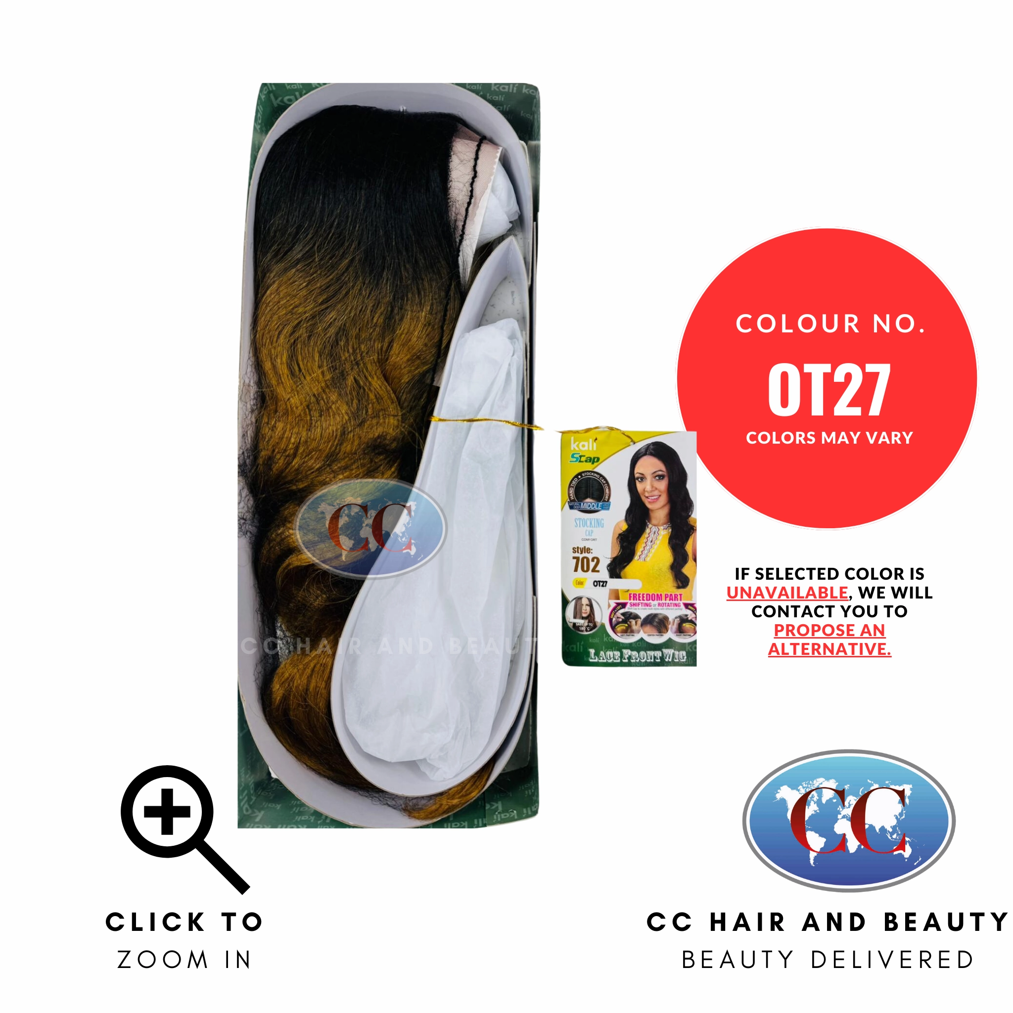 Kali Synthetic Hair Freedom Part Lace Wig - 702