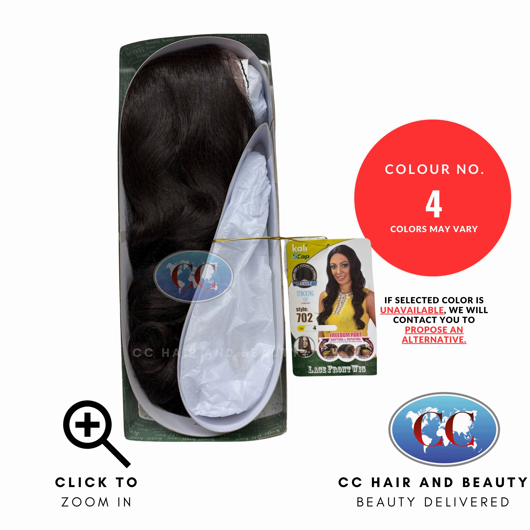 Kali Synthetic Hair Freedom Part Lace Wig - 702