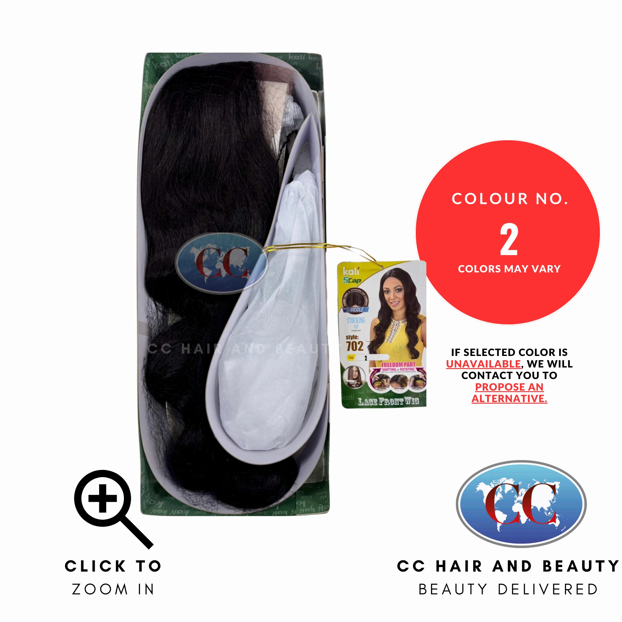 Kali Synthetic Hair Freedom Part Lace Wig - 702