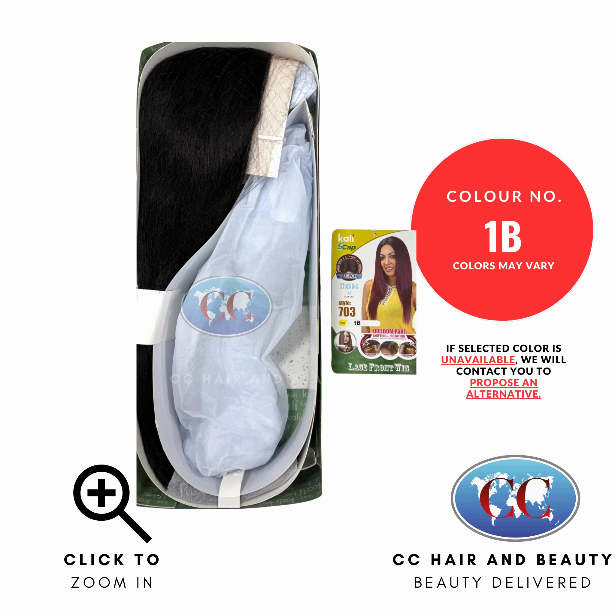 Kali Synthetic Hair Freedom Part Lace Wig - 703