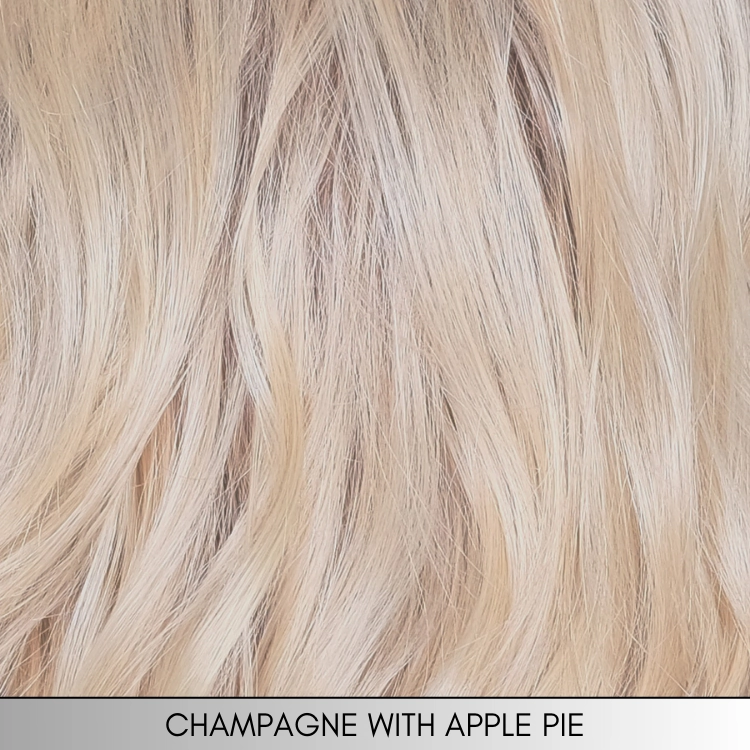 Lace Front Mono Topper Peerless 16&quot; - Caf Collection by BelleTress