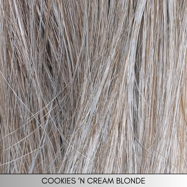 Lace Front Mono Topper Peerless 16&quot; - Caf Collection by BelleTress
