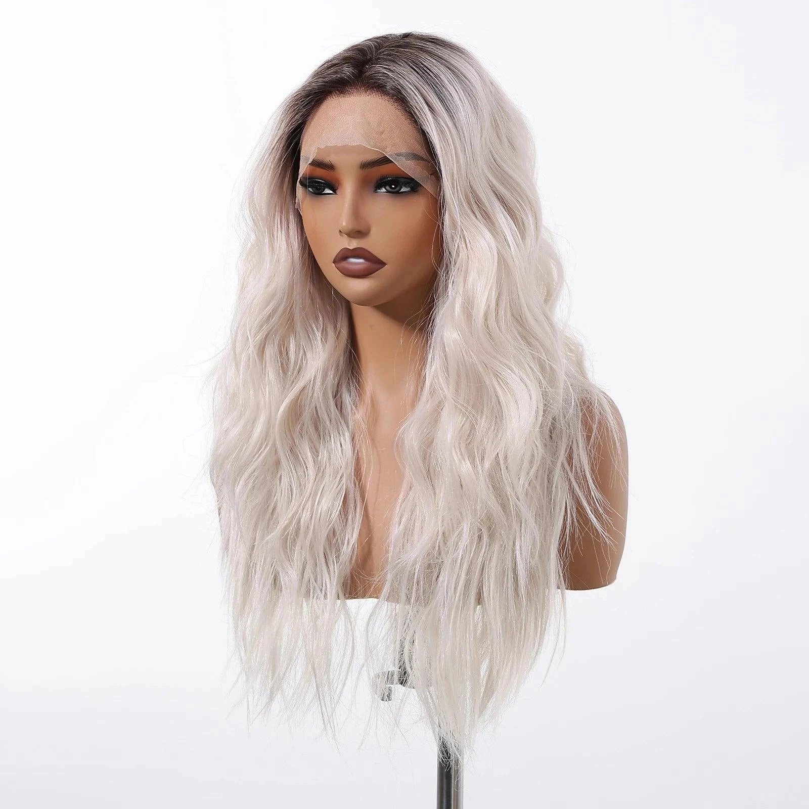 Lace Front White Wig