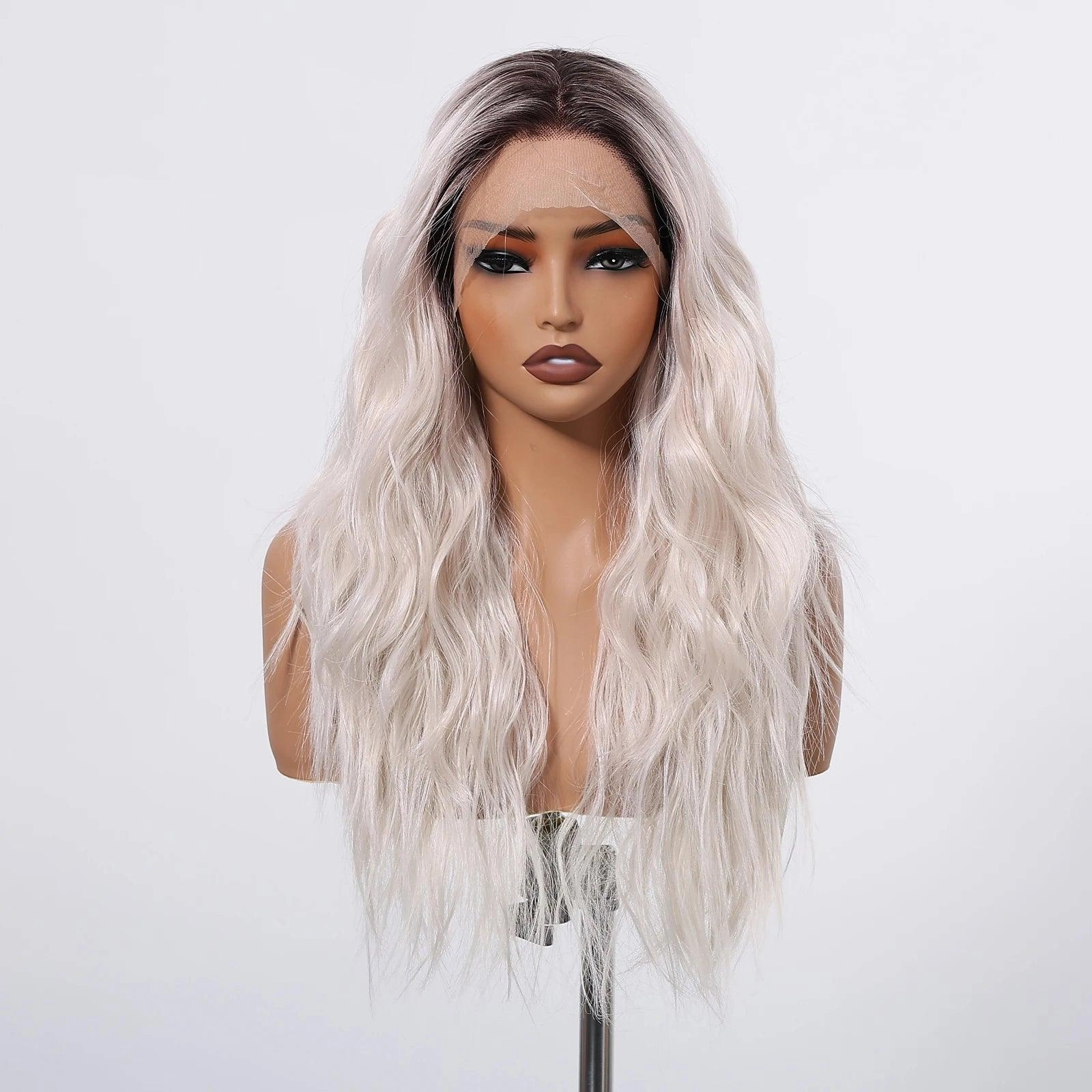 Lace Front White Wig