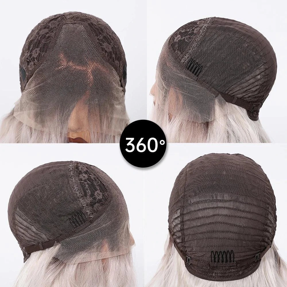 Lace Front White Wig