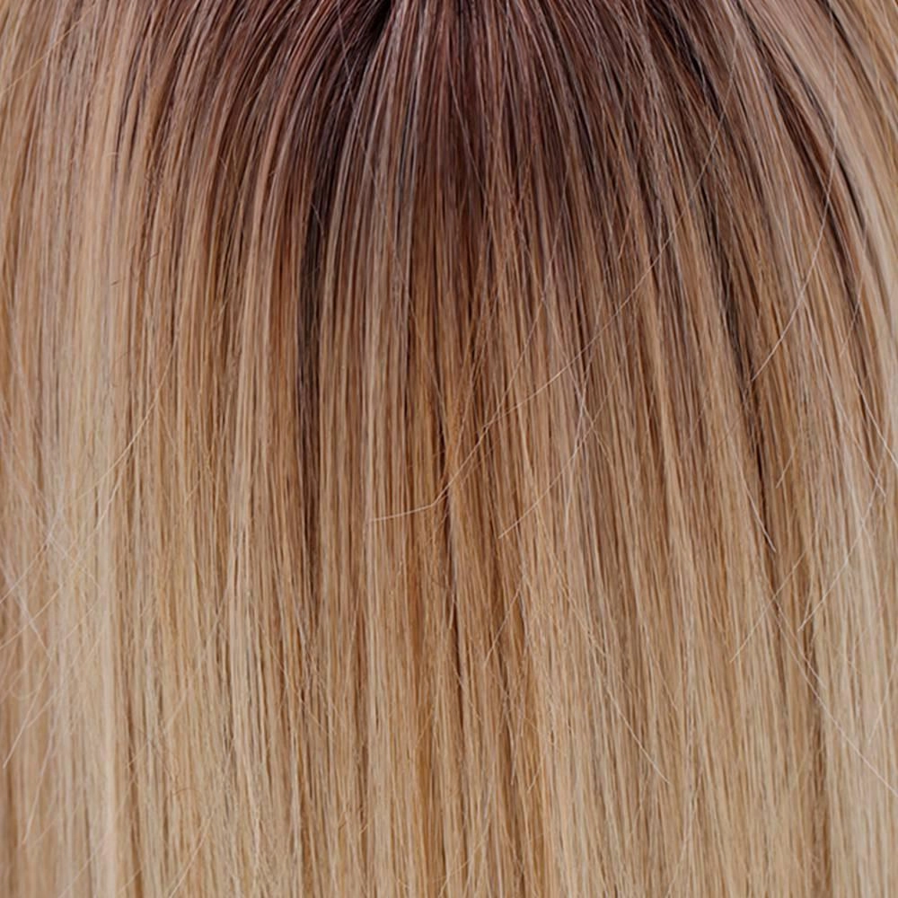 LaceFront Mono Top Straight 18" Hairpiece by Belle Tress | Heat Friendly Synthetic (Lace Front Monofilament)