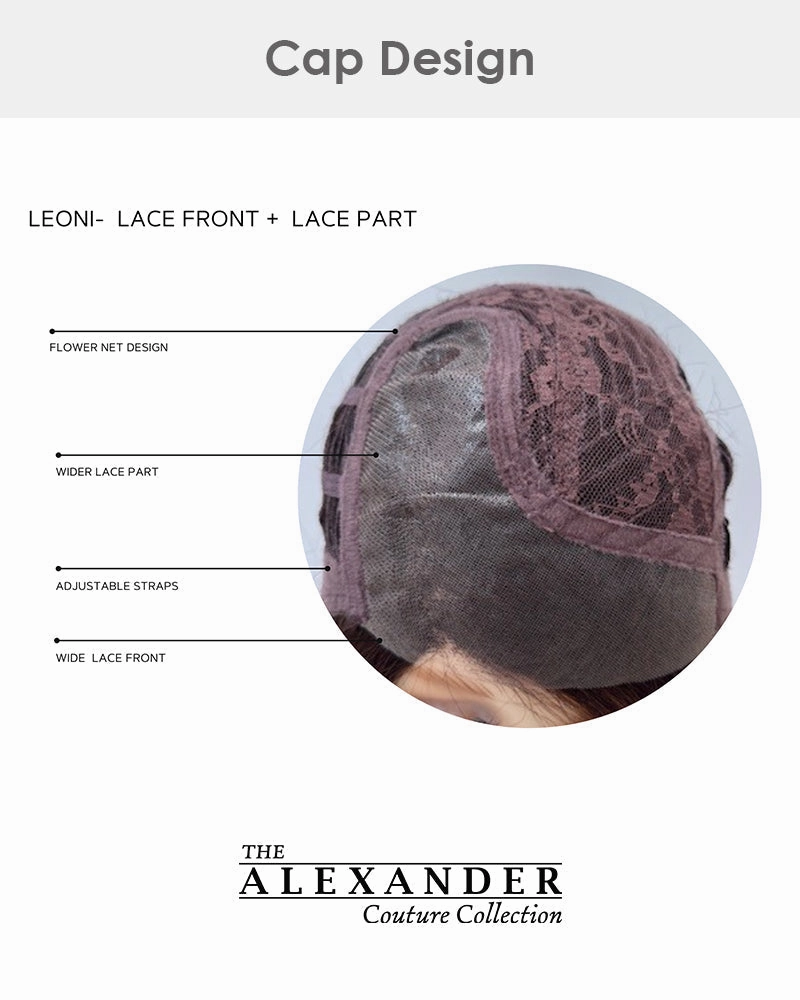 Leoni Wig by Rene of Paris | Lace Front   Partial Monofilament (Heat Friendly Synthetic)