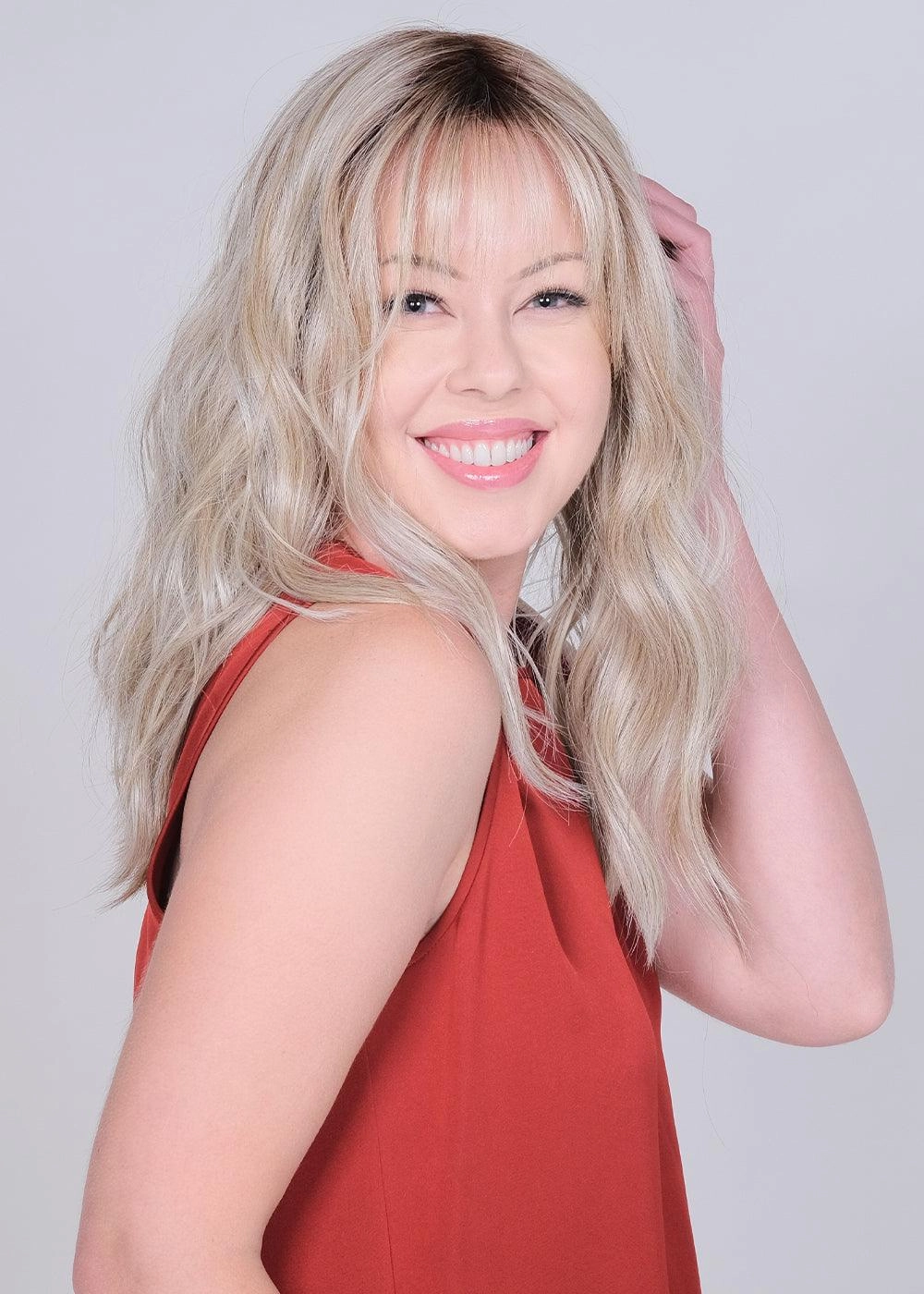 London High Tea Wig by Belle Tress | Heat Friendly Synthetic Lace Front (Mono Part)