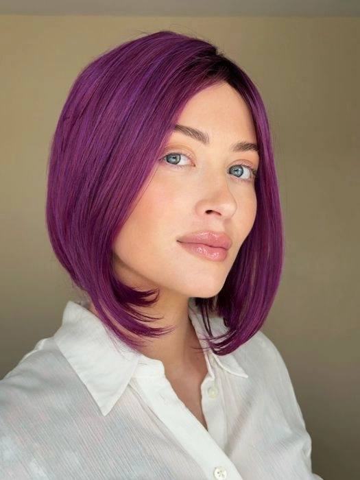 Midnight Berry | HF Synthetic Wig (Basic Cap)