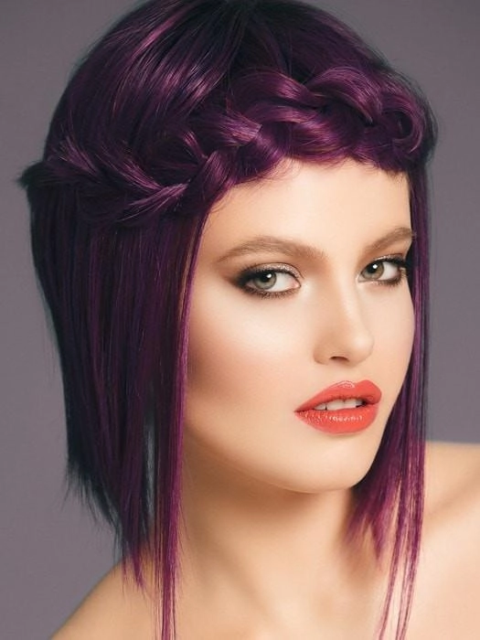 Midnight Berry | HF Synthetic Wig (Basic Cap)
