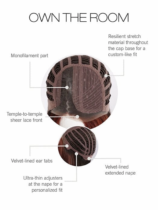 Own The Room Large | Synthetic Lace Front Wig (Mono Part)