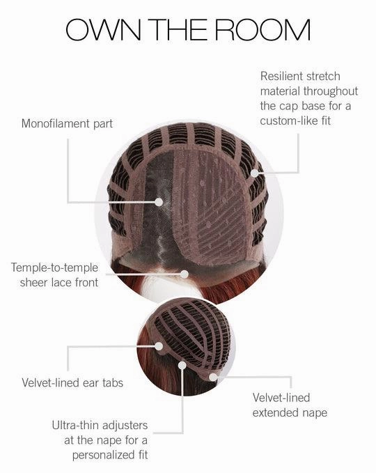 Own the Room Wig by Gabor | Heat Friendly Synthetic (Lace Front Mono)